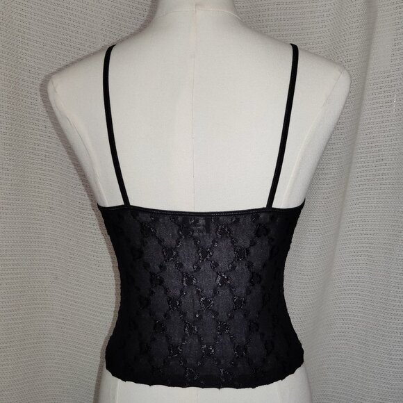 Fredericks of Hollywood | black mesh tank top - Picture 5 of 13